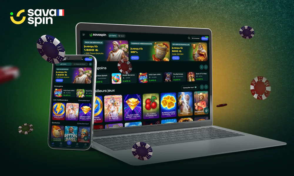 SavaSpin offre un gaming fiable et qualité en France